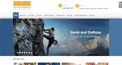Desktop Screenshot of davisandderosa.com