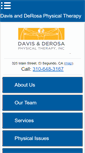 Mobile Screenshot of davisandderosa.com